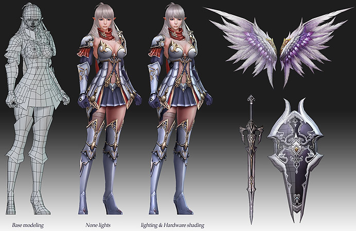 游戏原画发展前景如何(图1) 游戏原画发展前景如何(图1)